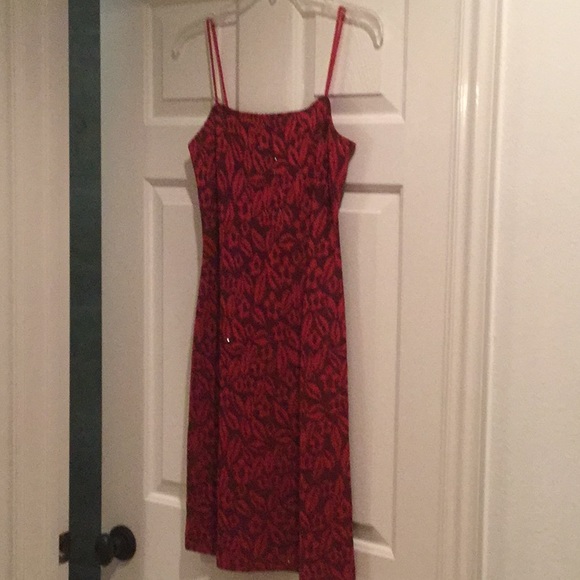 St John Knit sparkling Red Dress - Picture 2 of 14